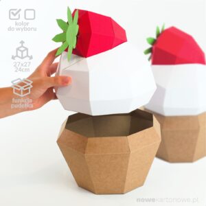 Zestaw kreatywny - Babeczka Pudełko