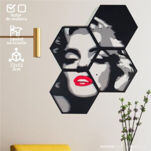 Zestaw kreatywny - Marylin - Obraz 3D