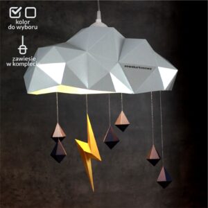 Zestaw kreatywny - Lampa - Chmurka Burzowa
