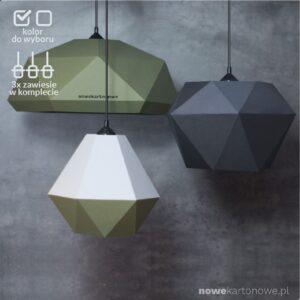 Zestaw kreatywny DIY - Lampa Potrójna