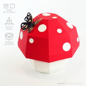 Zestaw kreatywny - Muchomor Pudełko