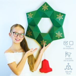 Zestaw kreatywny - Stroik Świąteczny